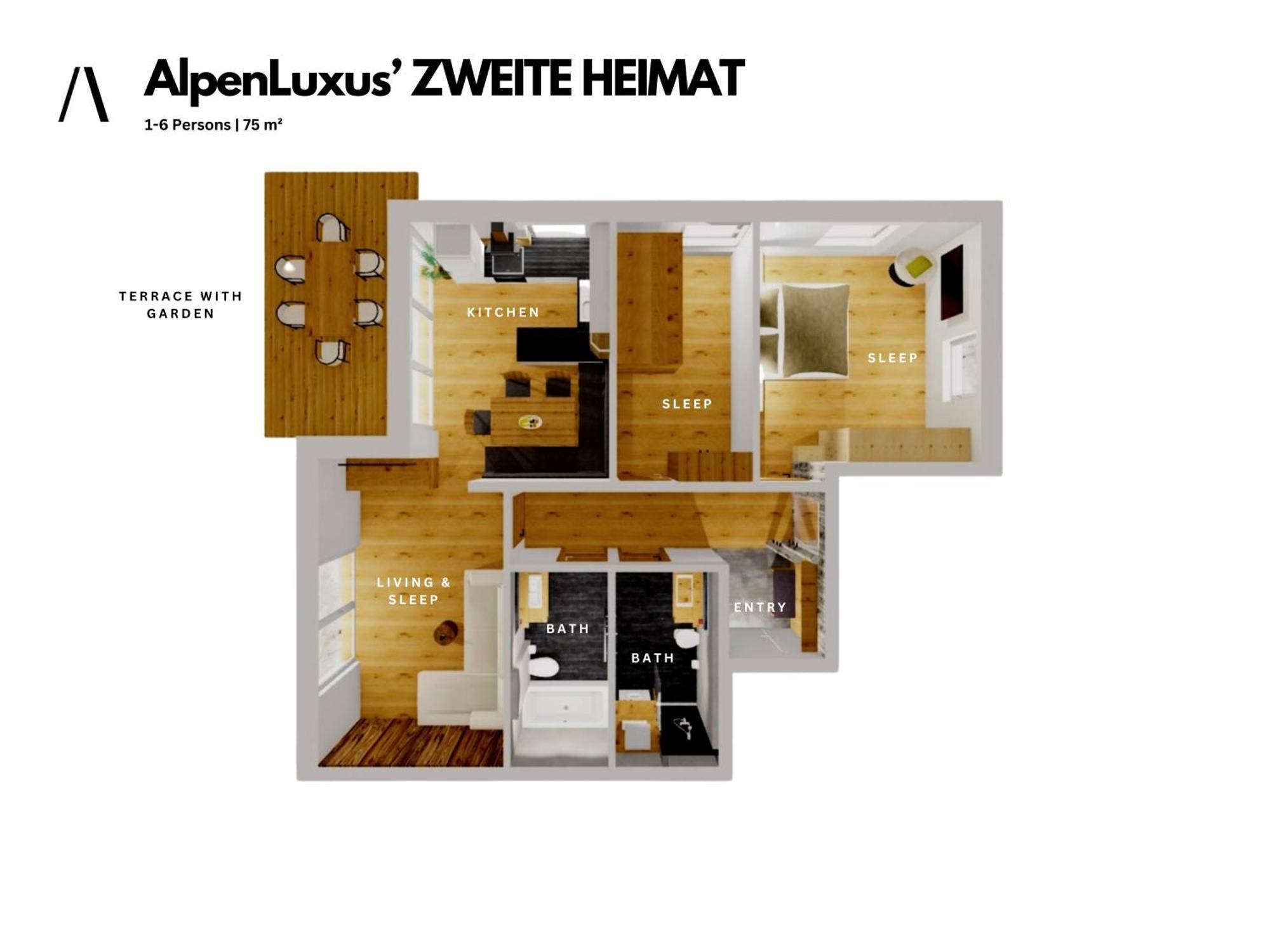 Zweite Heimat - Garden & Underground Parking Space By Alpenluxus Appartements Fuegen Exterior photo